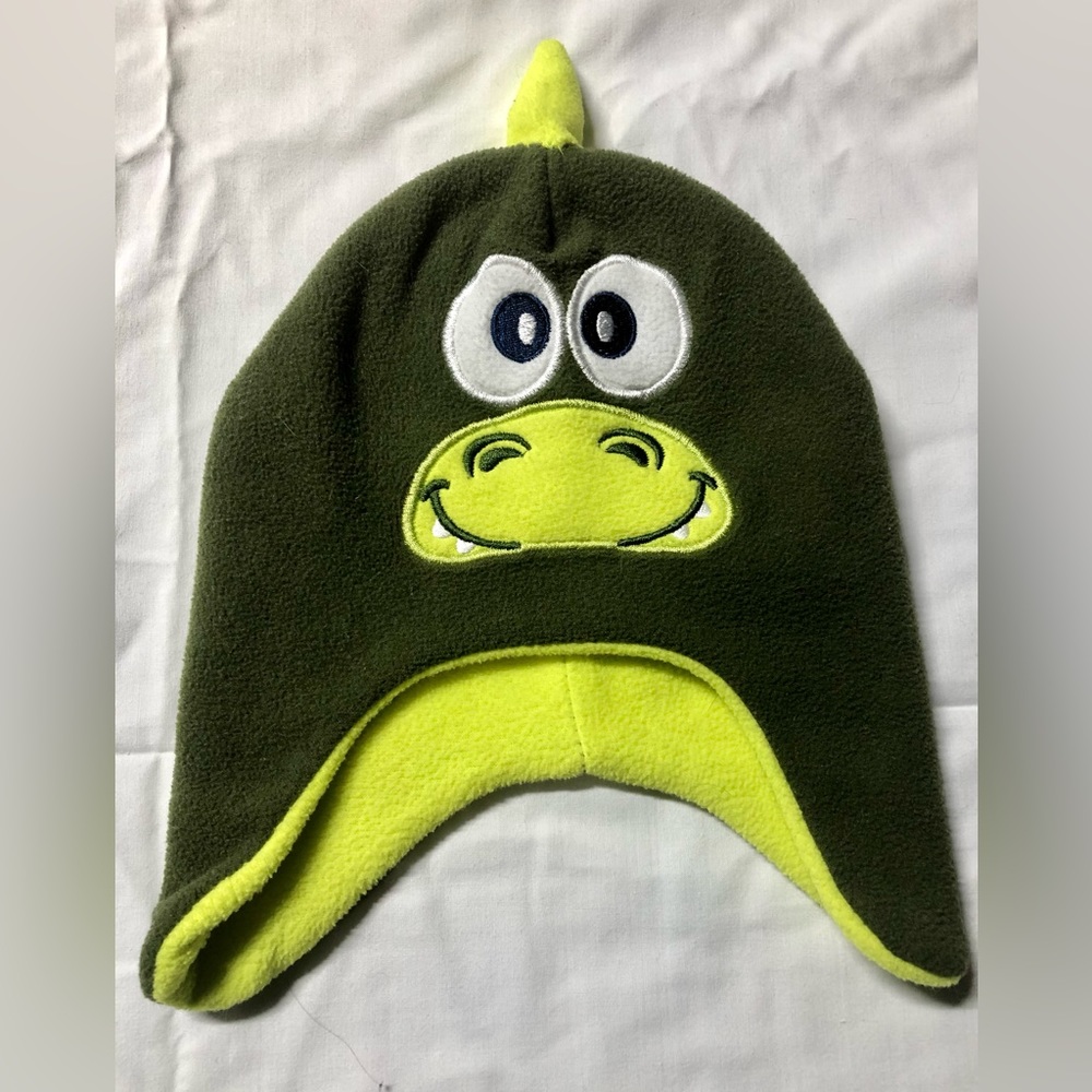 Fleece hat dinosaur
